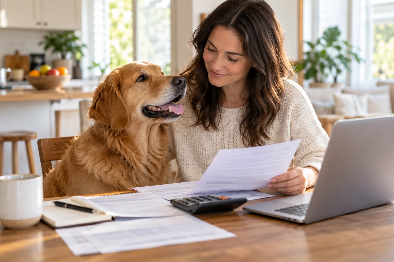 Editorial illustration for Pet Insurance Cost for a Golden Retriever